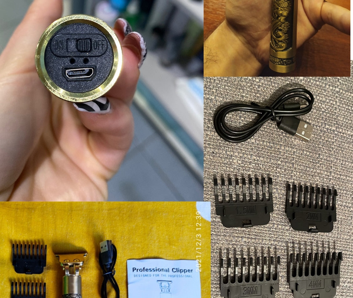 T9 USB Electric Hair Cutting Machine Rechargeable