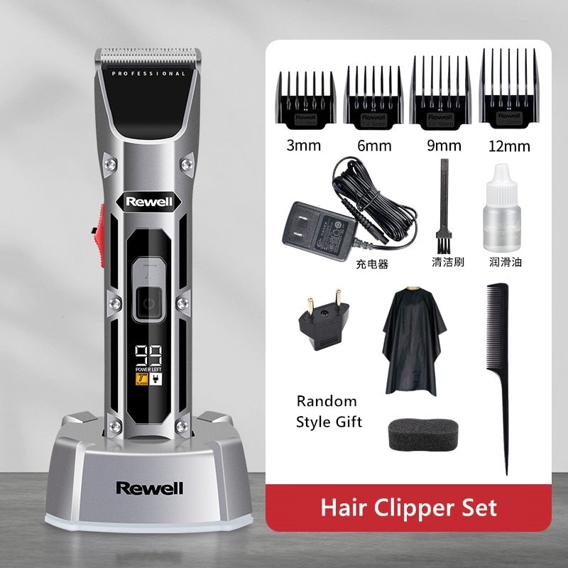 Hair Clipper Professional Barber Beard Trimmer For Men Beard Air