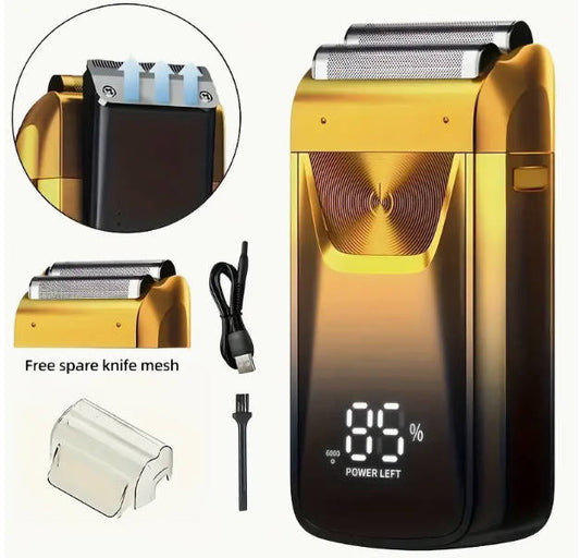 2-in-1 Men's Electric Shaver USB Rechargeable