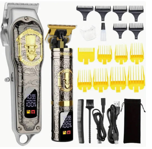 23pcs Professional Hair Clippers Set for Men