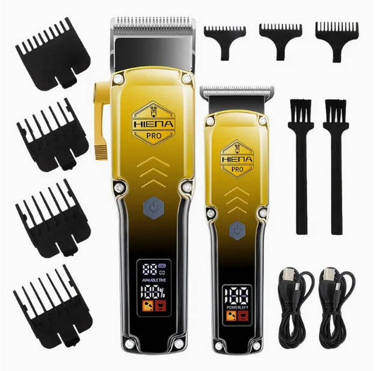 Men's Wireless Electric Hair Clipper Set