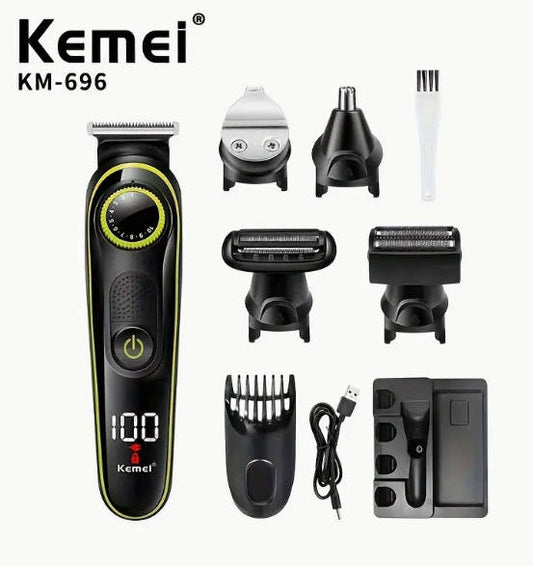 Multifunctional Men LED Display Razor KM-696