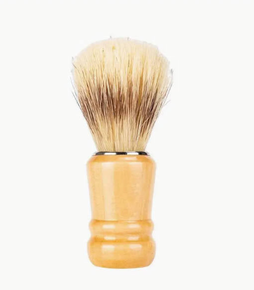 Solid Wood Handle Beard Brush