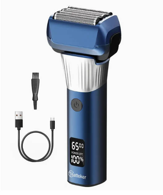 HATTEKER Men's Electric Razor - 5-Blade