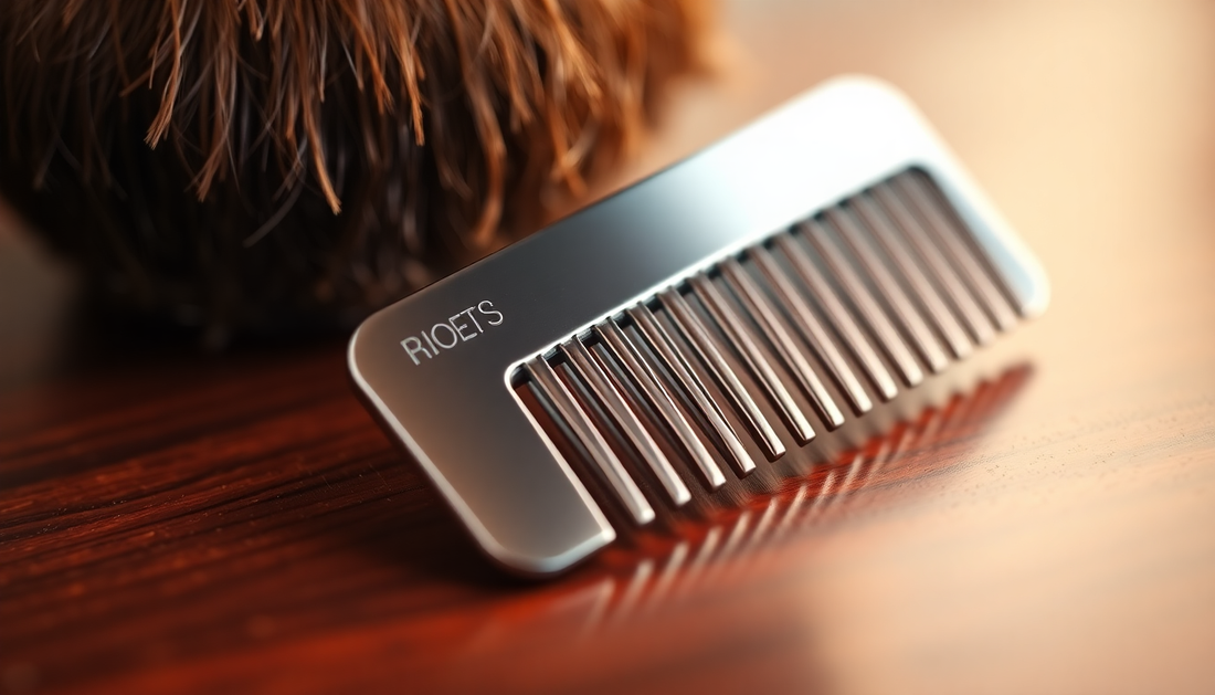 Unlock the Power of Stainless Steel Beard Hair Combs: A Grooming Game-Changer