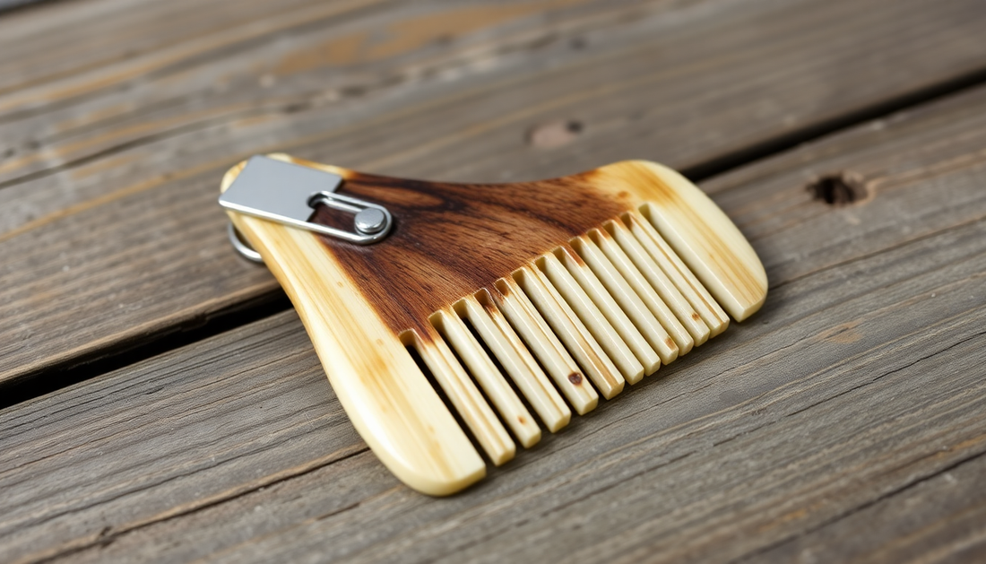 Unlock the Power of Nature: Discover the Unparalleled Benefits of a Yak Horn Comb with Foldable Pocket Clip