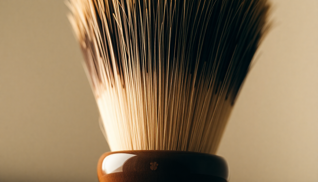 Elevate Your Shaving Experience with Pure Mix Badger Hair Knots and Gel Tip Bulb Shape