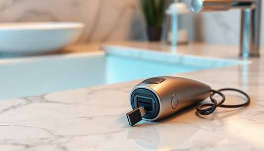 Elevate Your Grooming Game with the IP65 Waterproof USB Charging Mini Shaver from BeardAir.com
