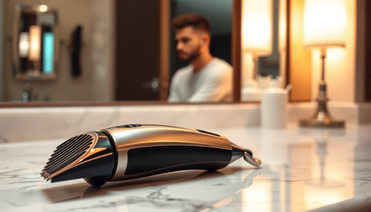Elevate Your Grooming Game with the KM2296 Kemei Professional Hair Trimmer from BeardAir.com