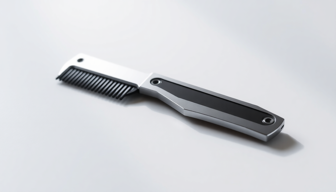 The Switchblade Beard and Hair Comb: Your New Grooming Essential