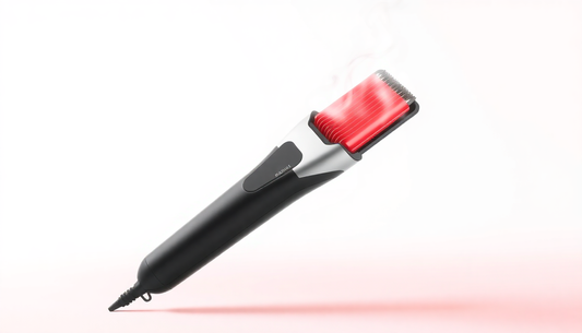 Revolutionize Your Beard Grooming with the 3-in-1 Quick Heat Hair Beard Straightener Comb from BeardAir.com