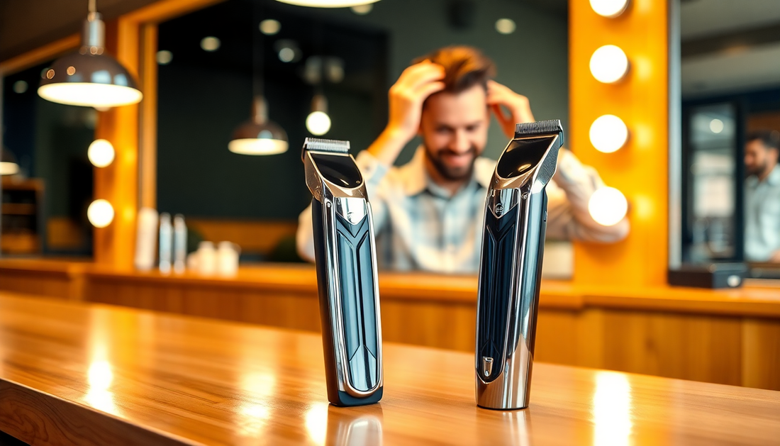 Elevate Your Grooming Game with BeardAir's 2pcs/Set Professional Hair Clippers