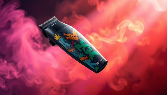 Unlock Your Grooming Potential with the HIENA Graffiti Hair Clipper from BeardAir.com
