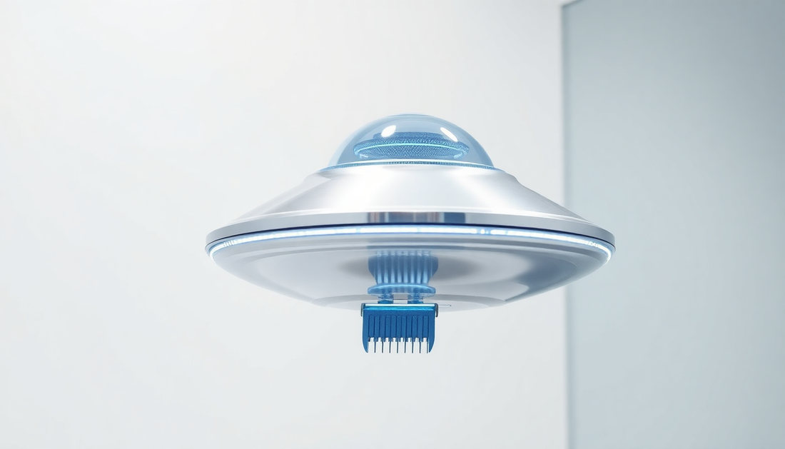 Revolutionize Your At-Home Haircuts with the UFO Flying Saucer Hair Clipper