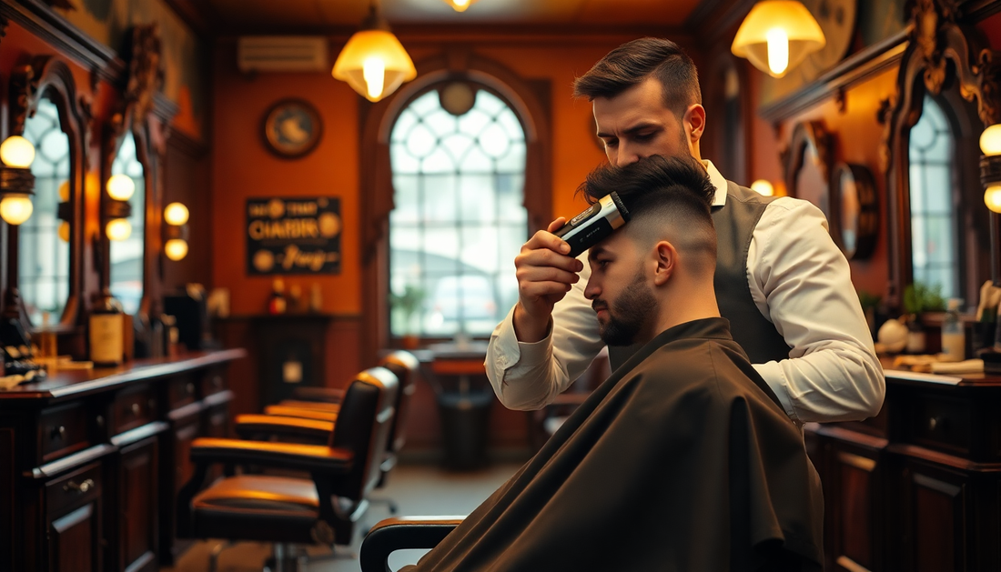 Unleash Your Inner Barber: Discover the Retro-Inspired T9 Hair Trimmer
