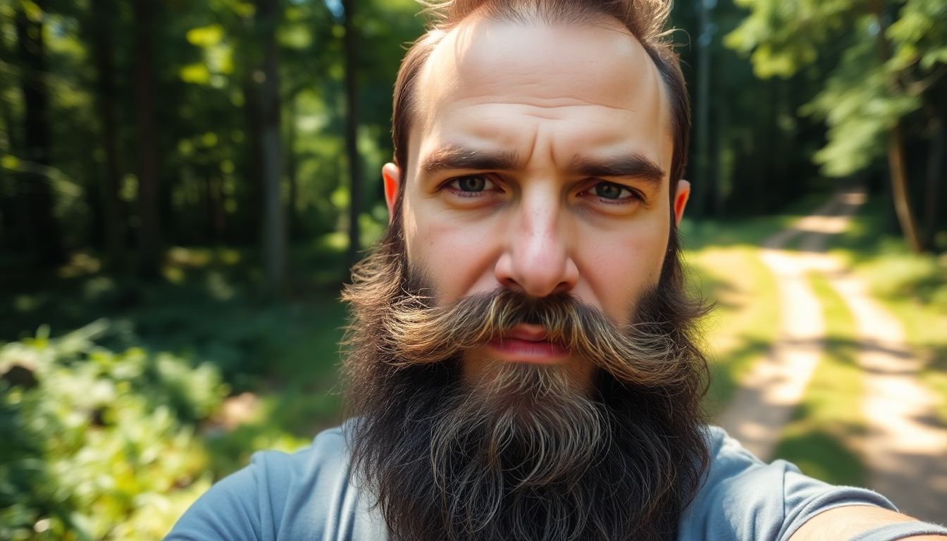 Unlock Your Inner Forrest Gump with Beard Air's Beard Growth Oil