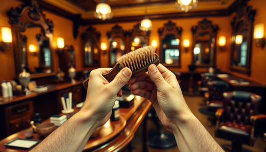 Elevate Your Grooming Game with the Barber Hair Cleaning Brush from BeardAir.com