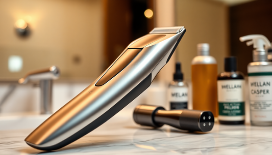 Elevate Your Grooming Game with the HIENA Electric Nose and Ear Hair Trimmer from BeardAir.com