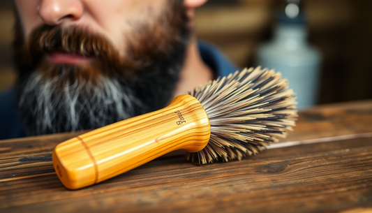 Elevate Your Grooming Game with the Exceptional Men's Beard & Hairstyling Brush from BeardAir.com