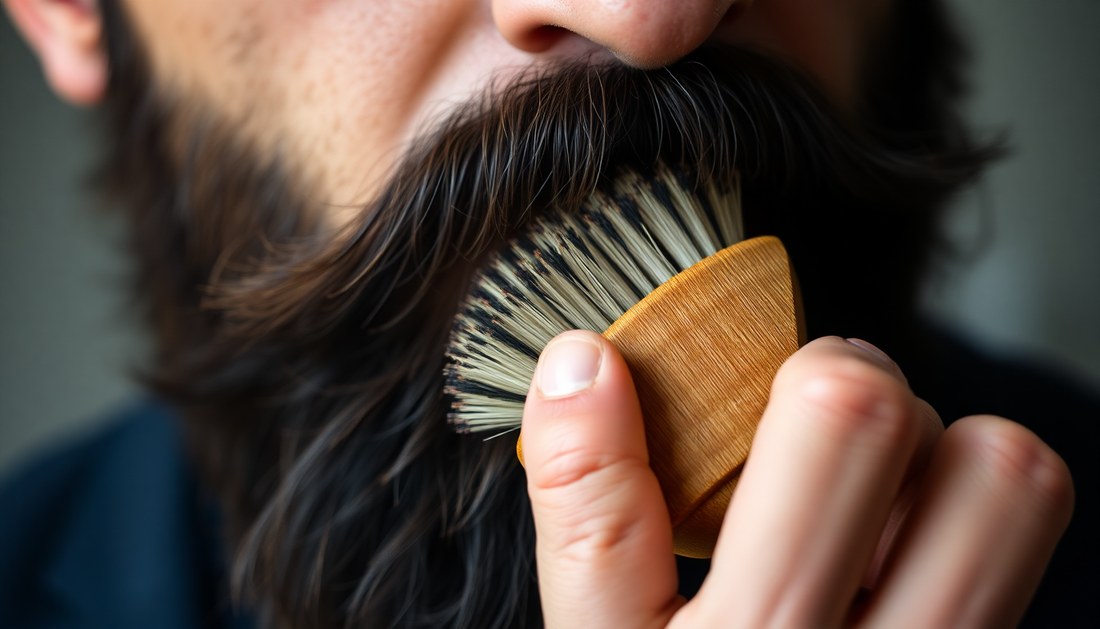 Unlock the Power of Your Beard with a Pig Bristle Beard Brush