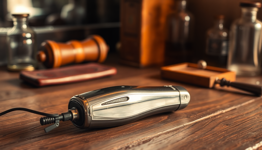 Elevate Your Grooming Game with the Vintage T9 Electric Hair Cutting Machine from BeardAir.com