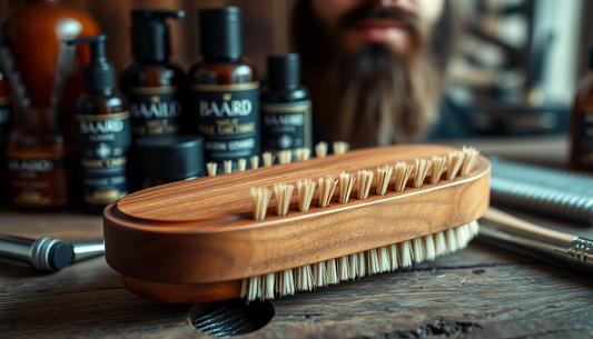 Elevate Your Beard Game with the Beard Grooming Brush Oval from BeardAir.com