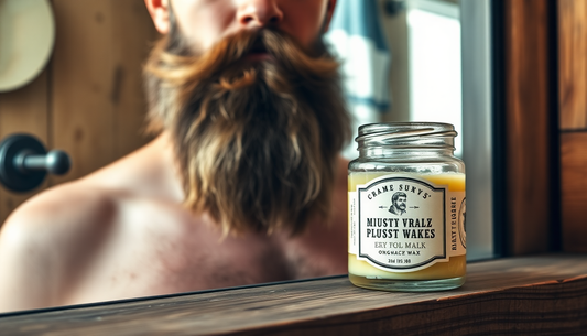 Unleash the Power of Organic Mustache Wax and Beard Conditioner for Men