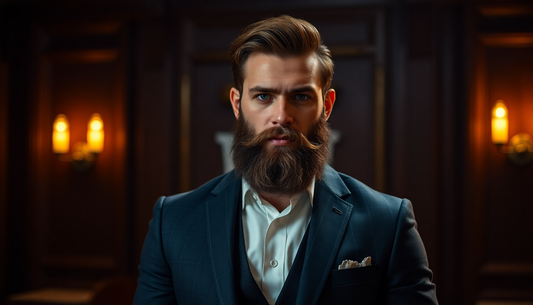 Elevate Your Beard Game with the Men's Beard Care Suit 3-piece Set from BeardAir.com
