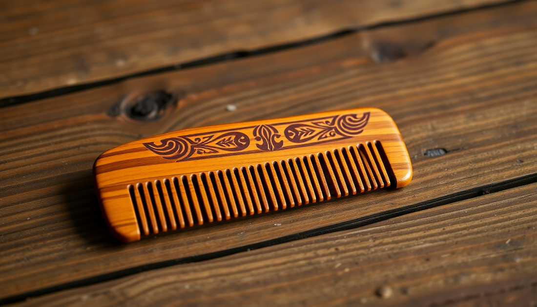 The Sandalwood Double Sided Beard Comb: Your Ultimate Grooming Companion