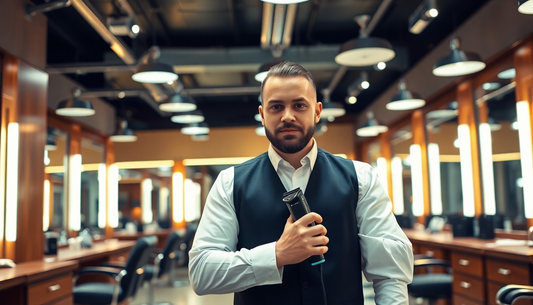Elevate Your Grooming Game with the T9 Professional Barber Shop Electric Hair Clippers from BeardAir.com