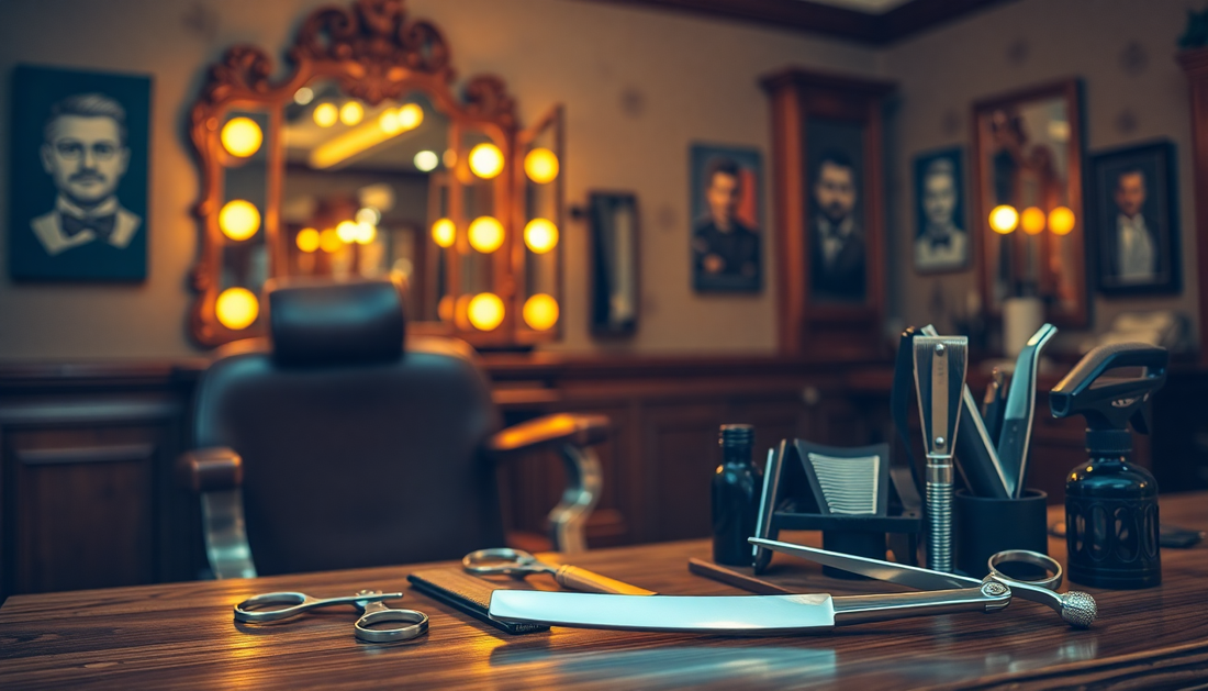 Elevate Your Grooming Game: Discover the Power of the Men's Professional Barber Razor at BeardAir.com