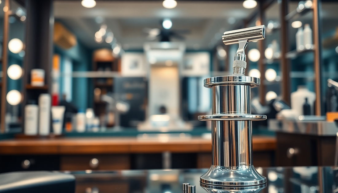 Elevate Your Barbershop with the Riron Senior Pro Barber Razor Holder
