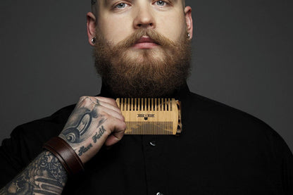 Household Bristle Beard Comb Brush Set