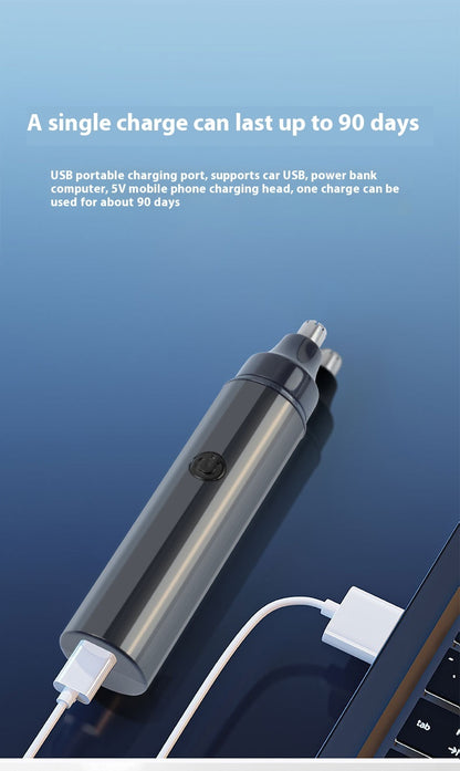 USB Rechargeable Nose Hair Trimmer Portable