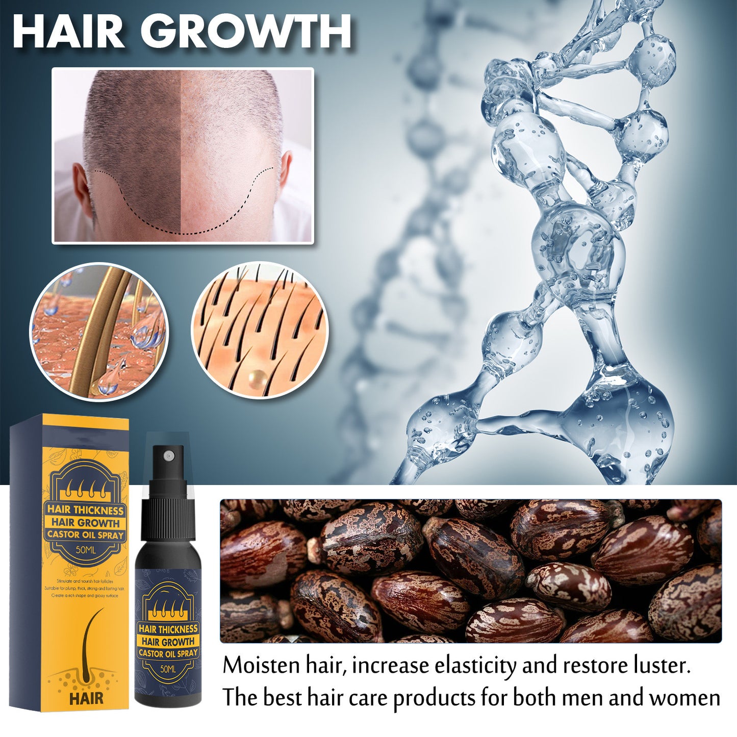 Hair Growth Solution Black Dense Growth Solution