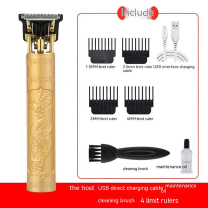 Electric Carving Hair Clipper Optical Head Electric Clipper