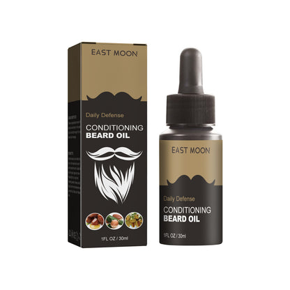 Men's Beard Oil Tough Hair Moisturizing Gentle And Shine