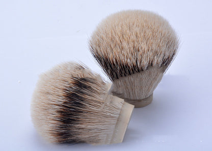 Head Road Hair Shaving Brush Hair Head Silvertip Badger Knots