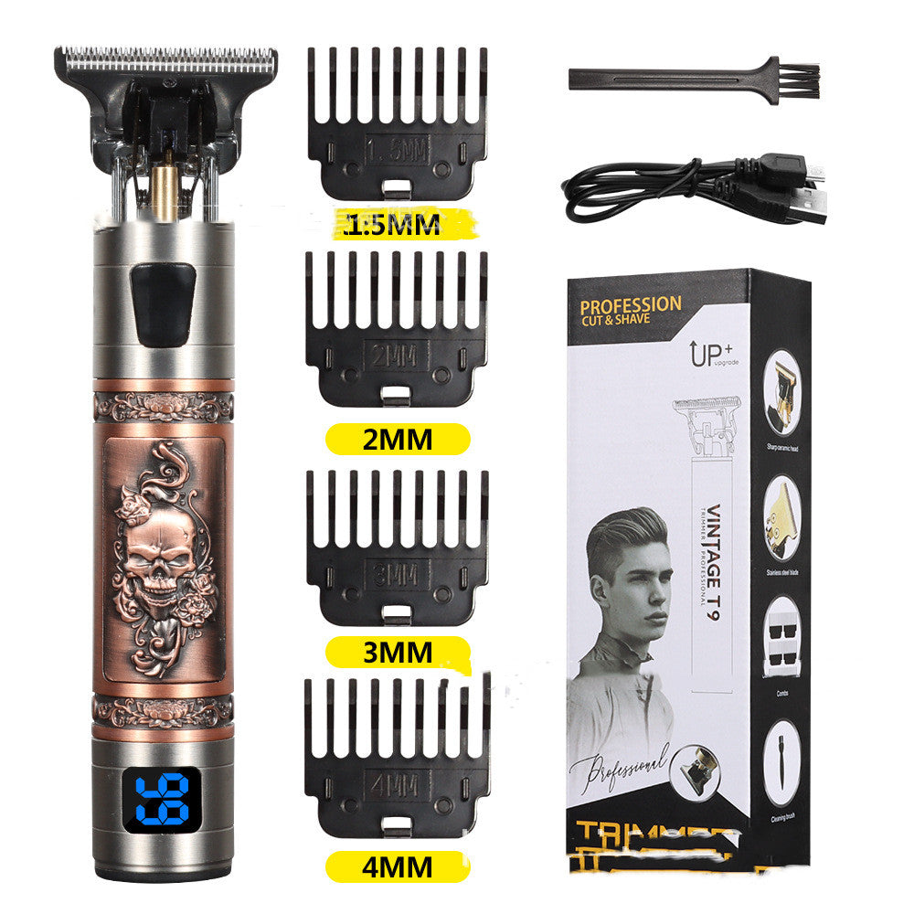 Digital Display Hair Clipper Electric Charging