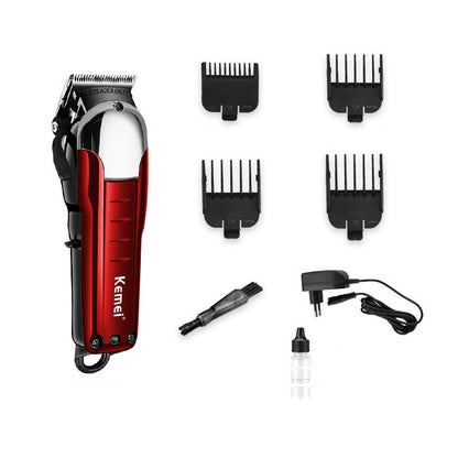 KM-2608 Professional Hair Clipper - Kemei Barber Scissors Rechargeable 9W