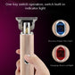 Oil head carving electric hair clipper USB trimming push white aluminum tube hair clipper