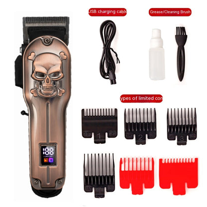 LCD Digital Display High-power Men's Electric Clipper