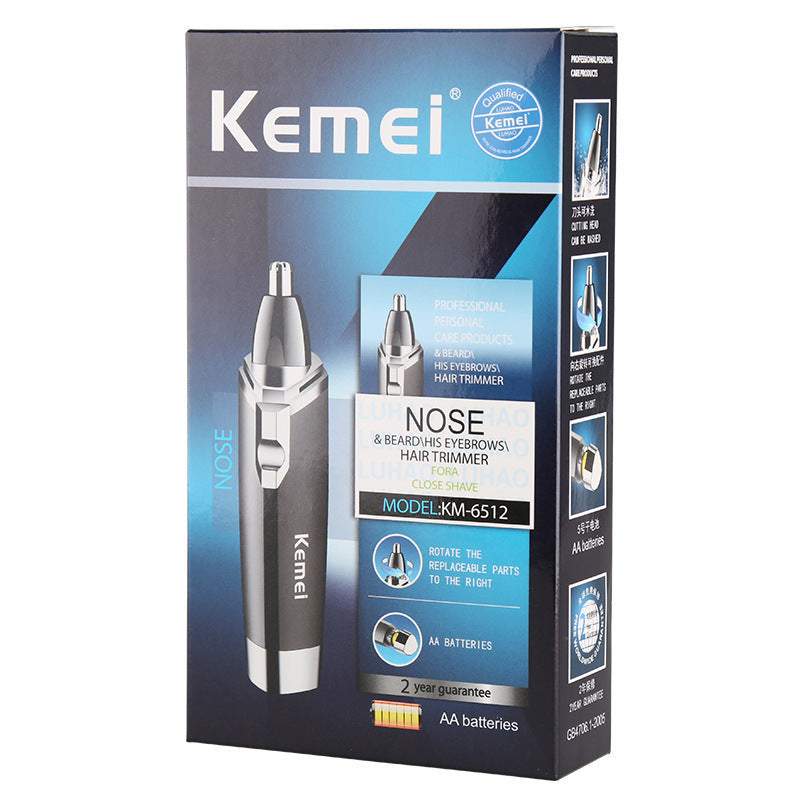 Comei Nose Hair Trimmer KM-6512 Dry Battery