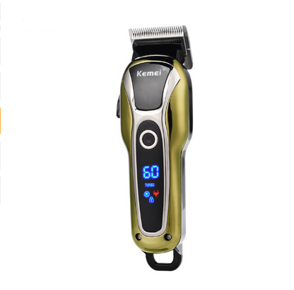 Professional Kemei Hair Clipper Rechargeable Electric Beard Trimmer