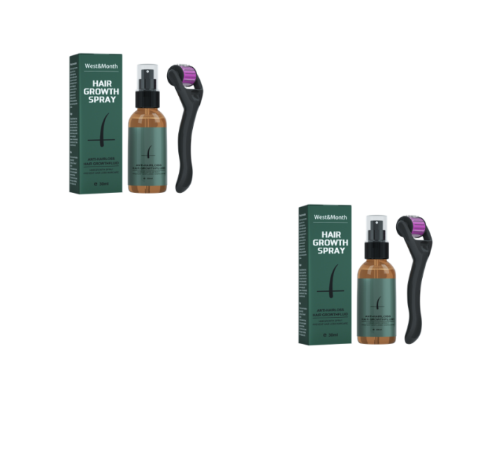 Beard Growth Spray Set Nourishing Moisturizing