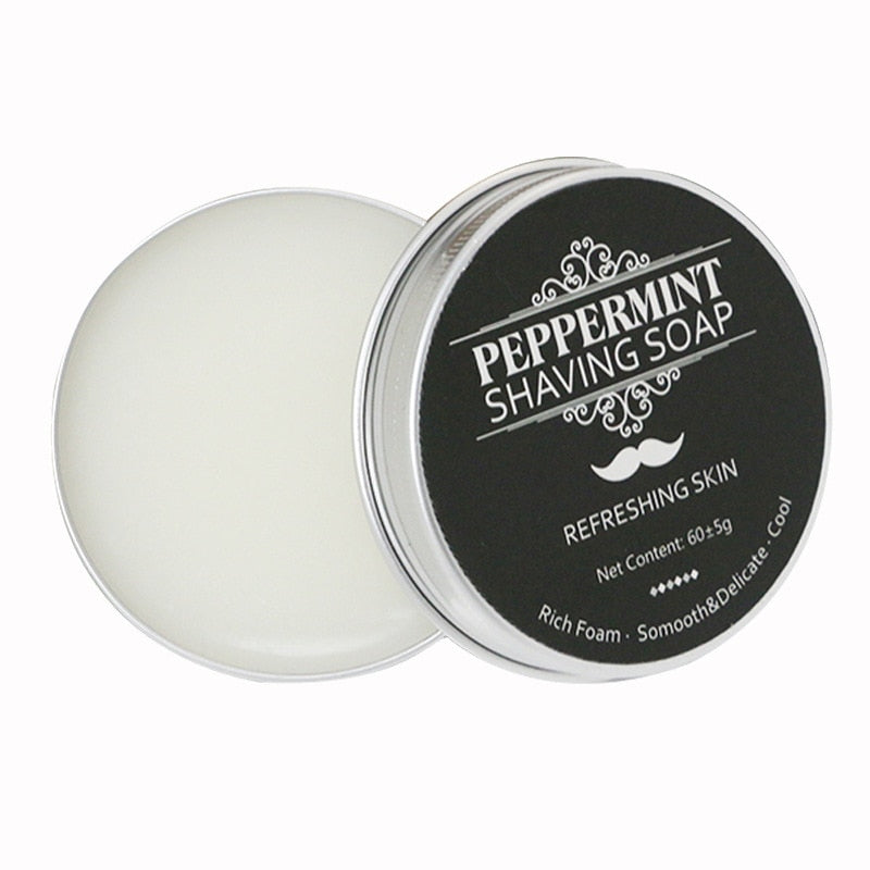 Mint Scented Men's Shaving Soap Shave Soap Shave Beard Cream