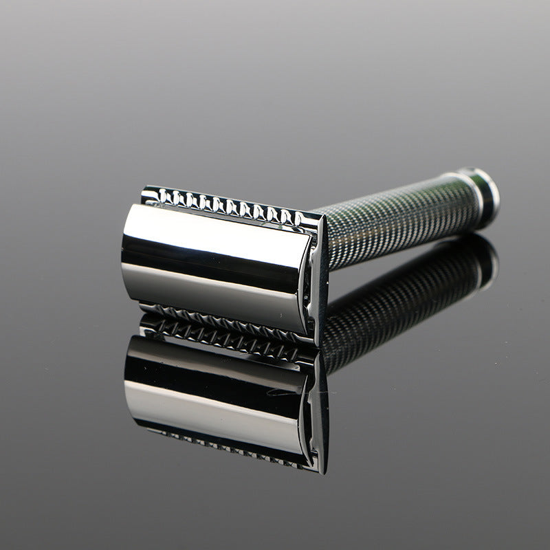 Long-lasting manual shaver with 10 pieces double-sided blades