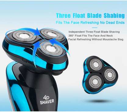 Electric shaver multifunctional razor