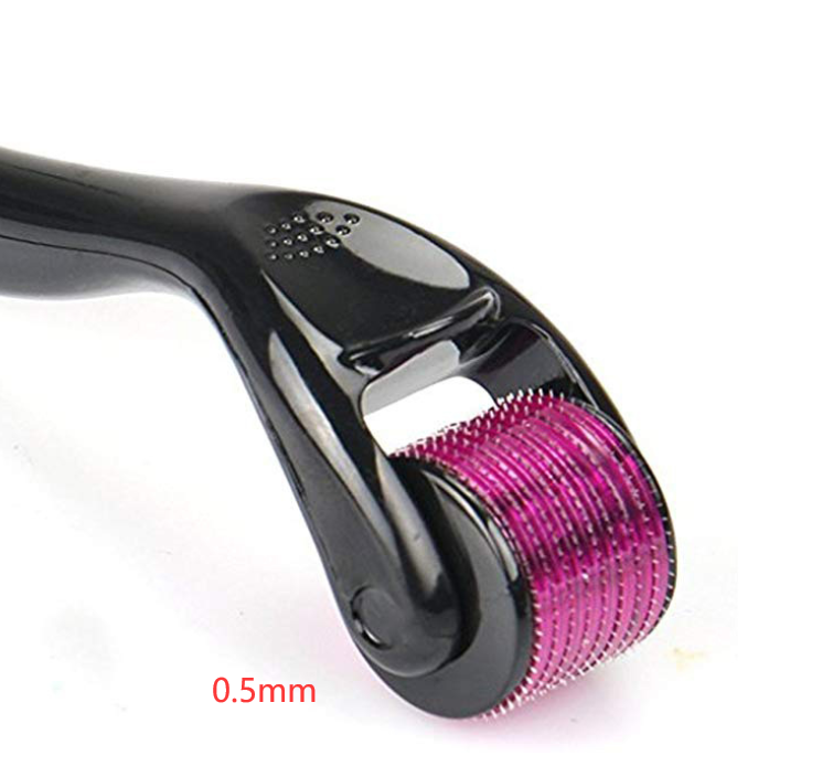 Hair Regrowth Beard Growth Anti Hair Loss 540 Roller Derma Roller