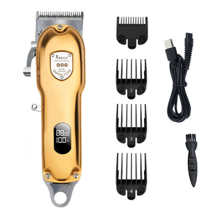 Gradient all-around big fader all metal hair clipper